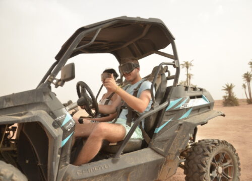 Buggy dans le désert d’Agafay
